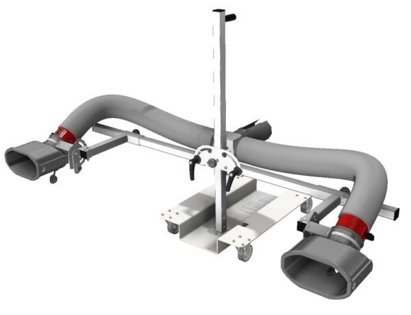 Bocchetta doppia per auto sportive con aggancio rapido WORKY
